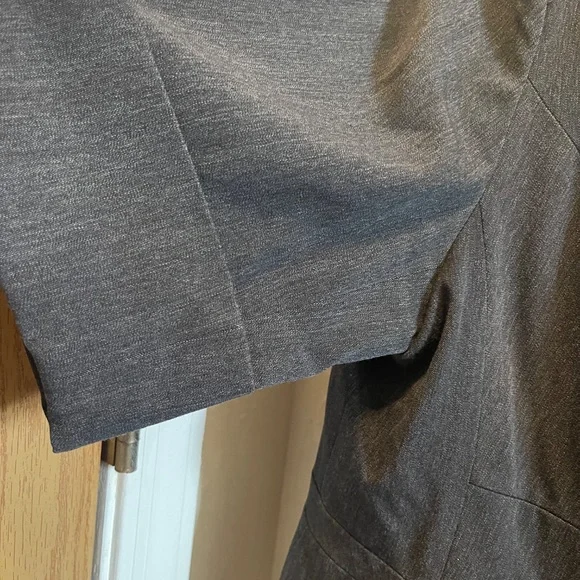 VINTAGE Hard to find Lane Bryant 2 piece Dark Gray Maxi Skirt Suit 18 - Picture 11 of 15